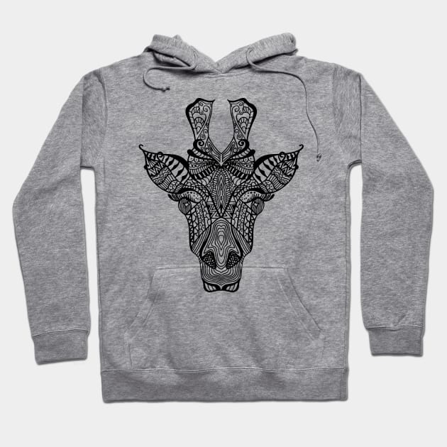 Giraffe - Beautiful giraffe Design Hoodie by TrendyPlaza